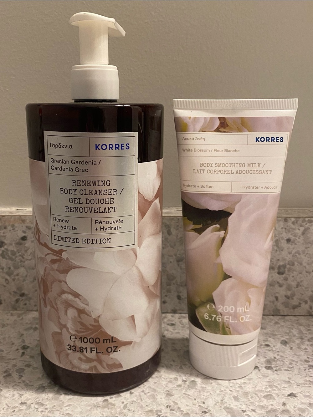 Grecian Gardenia Korres Bundle